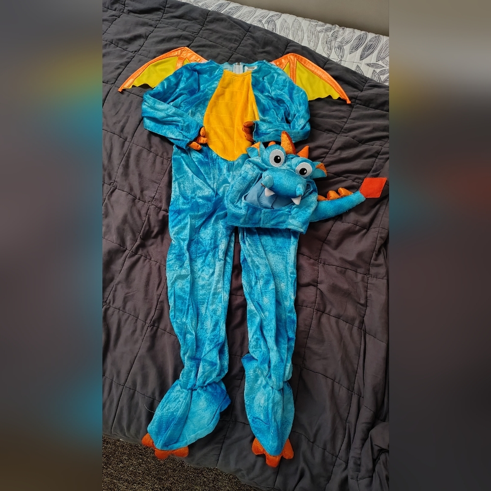 NWT Blue Dragon Kids Costume